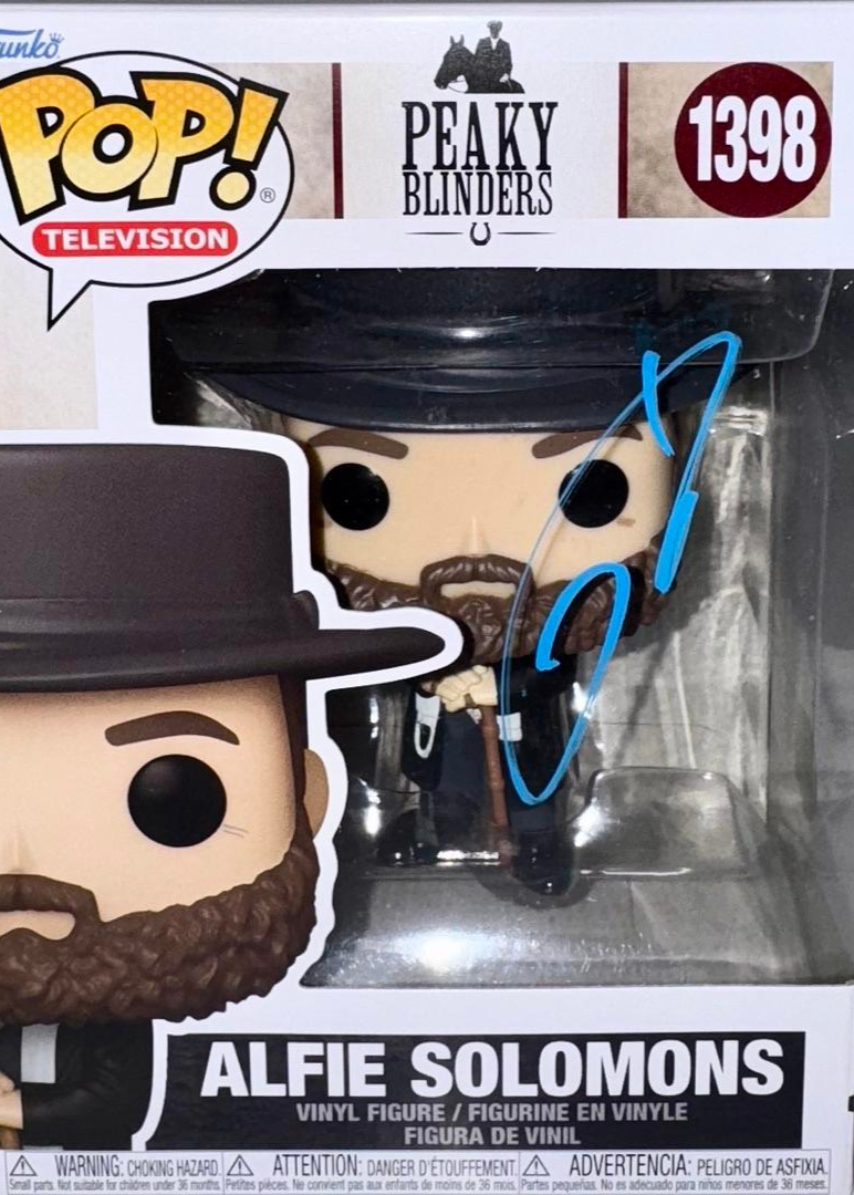 Tom Hardy Signed Funko Pop #1398 "Alfie Solomons" (Peaky Blinders) - Beckett COA